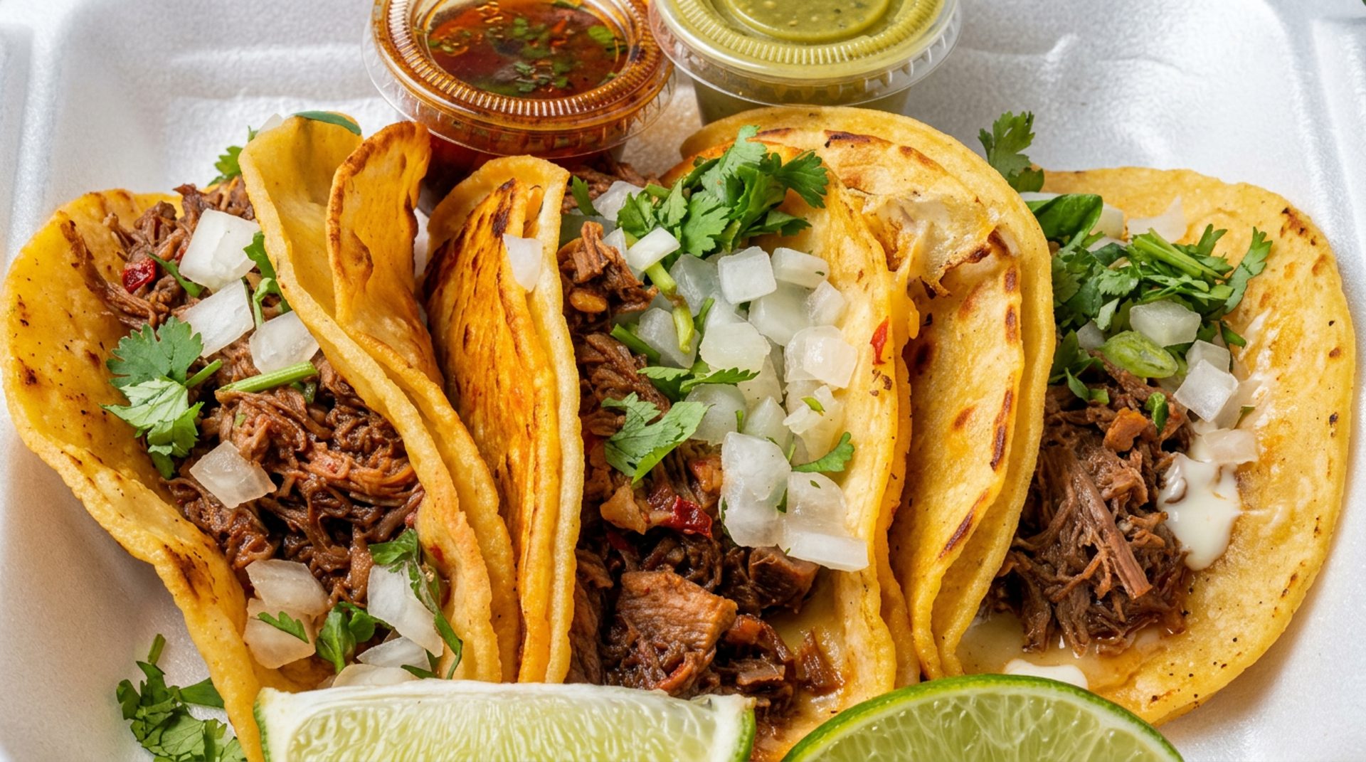 Fresh tacos and burritos